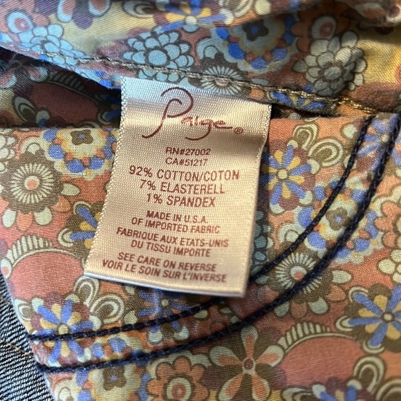 Paige Bell Canyon tall flare leg Jeans size 26 - Picture 3 of 13